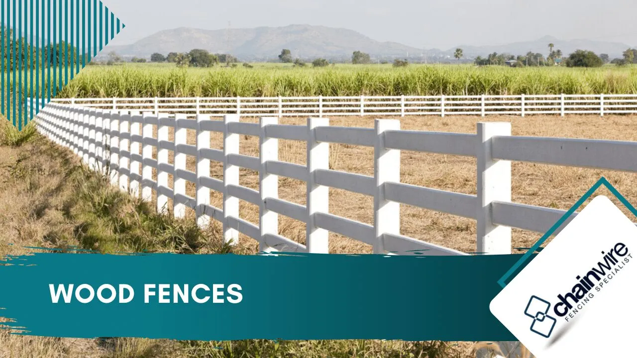 Wire rural fencing running across an open paddock